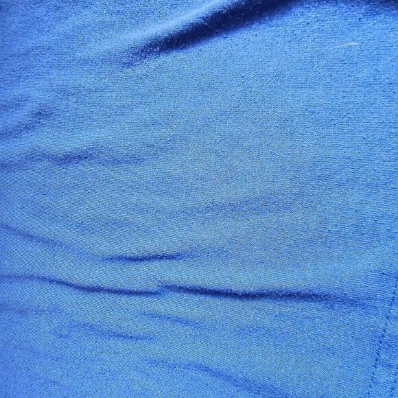 Vintage 90s Findlay Ohio Trojans Cheer Athletic Tshirt Blue Yellow Retro - Picture 8 of 11